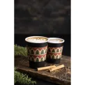 Fiesta Recyclable Christmas Cup Sleeves for 12oz Hot Cups (100 Pack) - Image 5
