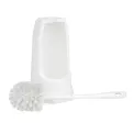 Jantex Round Toilet Brush & Holder - White - Image 2