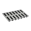 Pavoni Silicone Confy Eclair Mould 400x300mm - Image 1