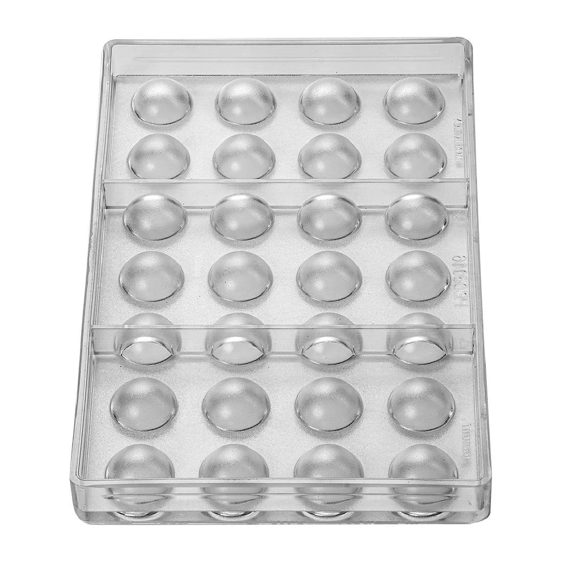 Pavoni 25x12mm Hemisphere Mould 275x175mm - Image 4