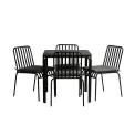 Tenby Outdoor Dining Set in Onyx (2 Dining Sets Pack) - Image 1