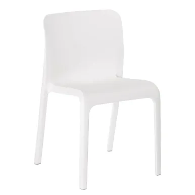 Origin POP Chair Traffic White 480x500x790mm (2 Pack)