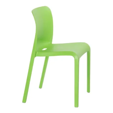 Origin POP Chair Bright Green 480x500x790mm (2 Pack)