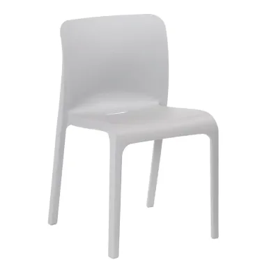Origin POP Chair Signal Grey 480x500x790mm (2 Pack)