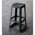Origin Base High Stool Traffic Black 450x450x750mm (2 Pack) - Image 2