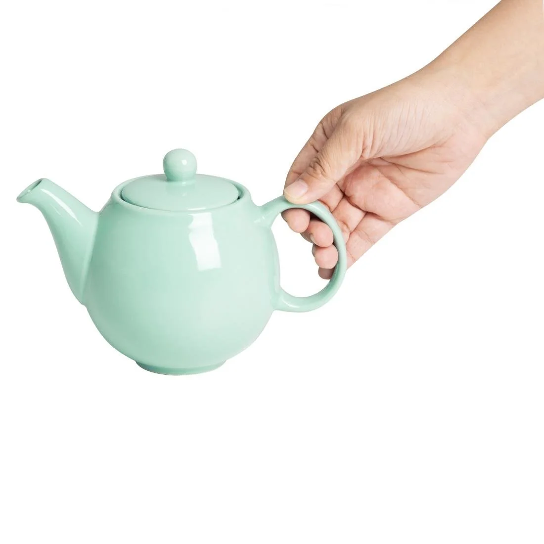 Olympia Café Teapot Aqua 450ml (2 Pack) - Image 4