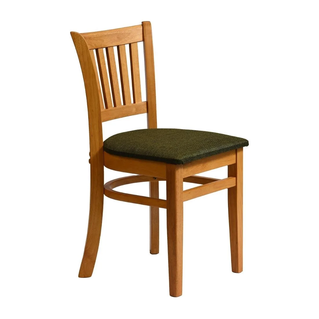 Manhattan Dining Chairs in Soft Oak with Shetland Forest Seat (2 Pack) - Image 3