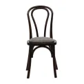 Hoop Back Dining Chairs in Dark Walnut with Shetland Smoke Seat (2 Pack) - Image 3
