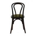 Hoop Back Dining Chairs in Dark Walnut with Shetland Forest Seat (2 Pack) - Image 2