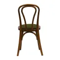 Hoop Back Dining Chairs in Weathered Oak with Shetland Forest Seat (2 Pack) - Image 4
