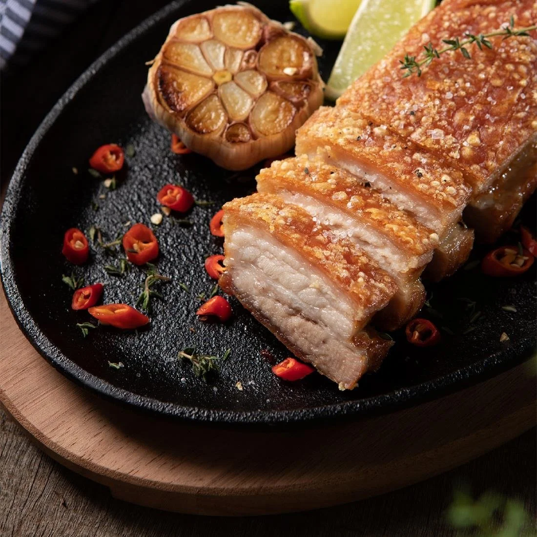 Tramontina Pre-Seasoned Cast Iron Fajita Sizzler 305x185mm - Image 6