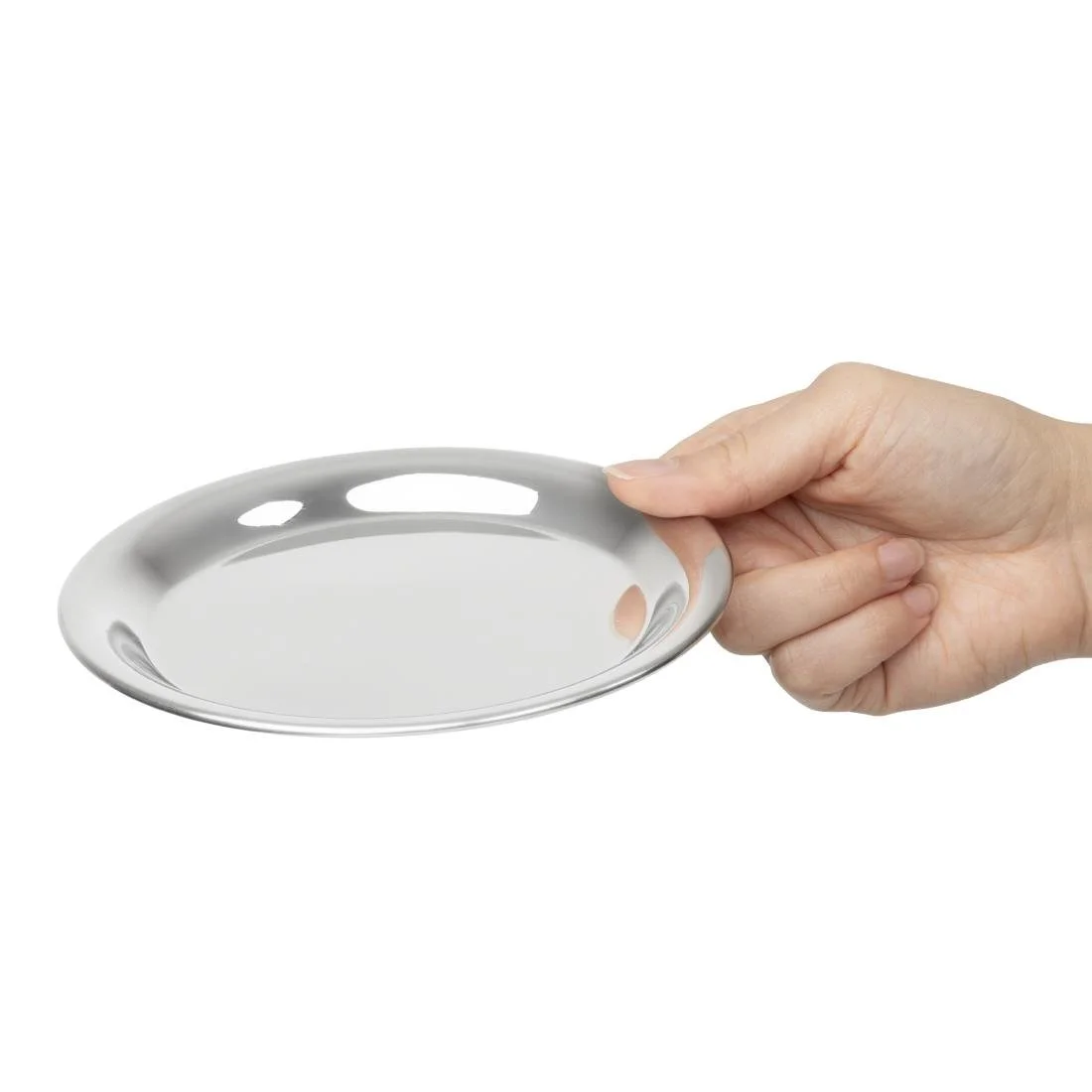 Olympia Round Stainless Steel Tip Tray 150mm - Image 5
