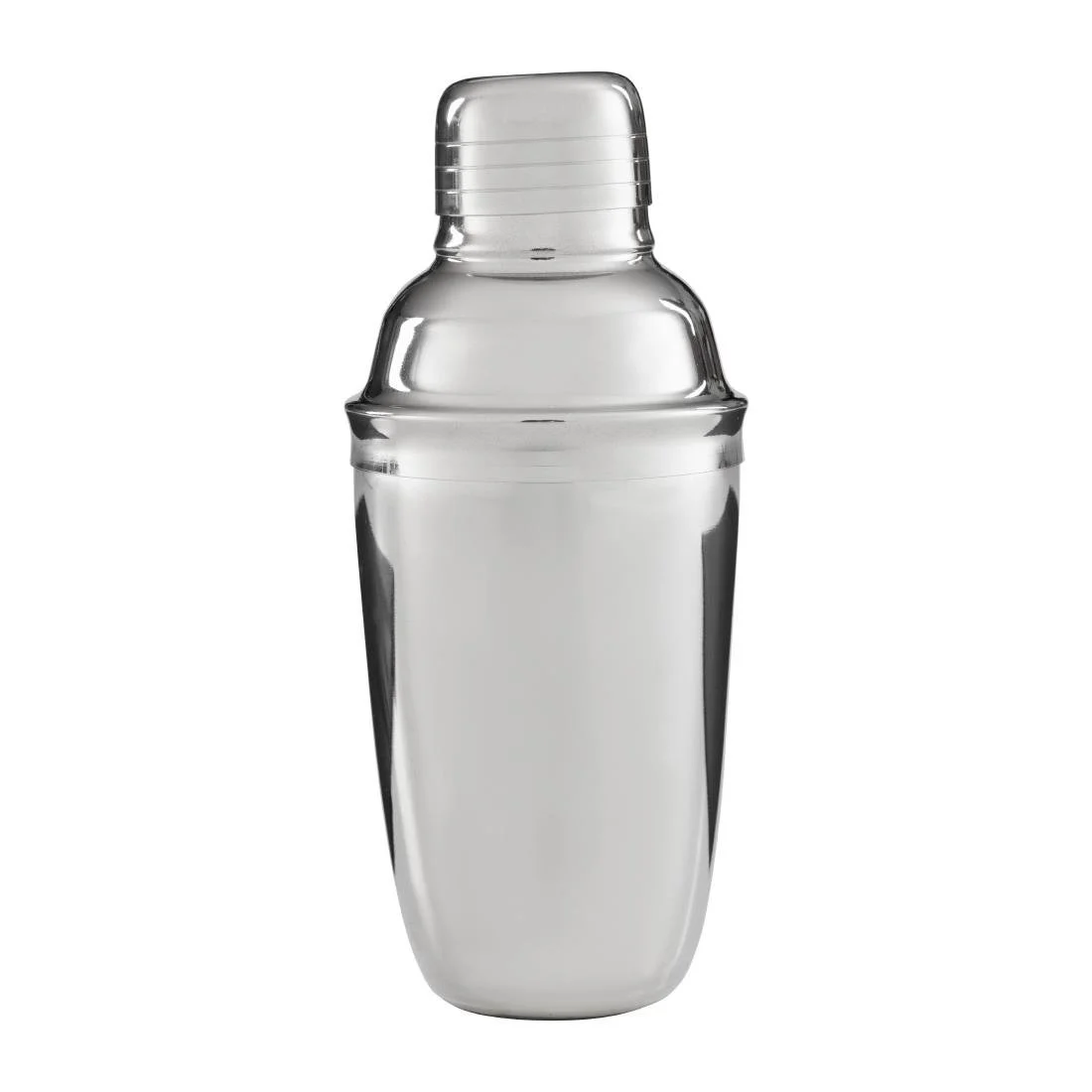 Olympia Mini 3-Piece Stainless Steel Cocktail Shaker 300ml - Image 2