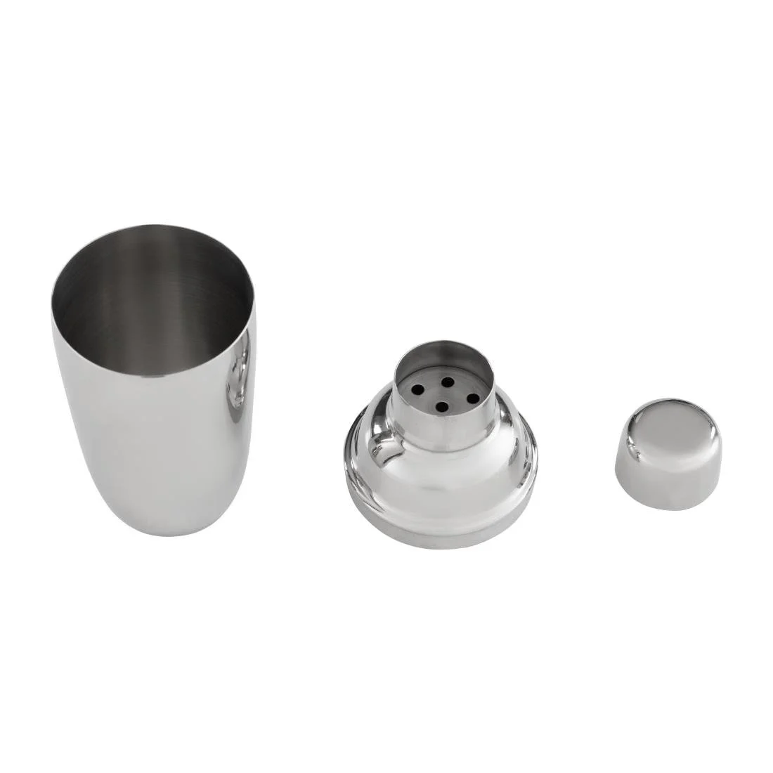 Olympia Mini 3-Piece Stainless Steel Cocktail Shaker 300ml - Image 5