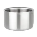 Olympia Double Wall Stainless Steel Wine and Champagne Coaster - Image 1