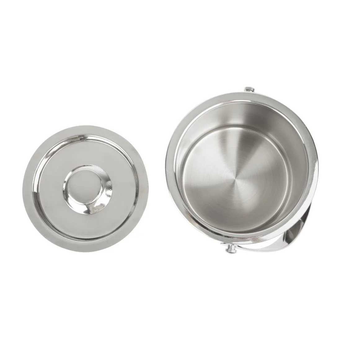 Olympia Geo Double Wall Ice Bucket Stainless Steel 1950ml - Image 7