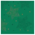 Swantex Lunch Napkins Merry & Bright Pine 33x33cm 2ply 1/4 Fold (1000 pack) - Image 1