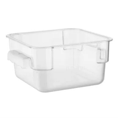 Hygiplas Polycarbonate Square Storage Container 1.5Ltr