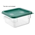 Hygiplas Polycarbonate Square Storage Container 1.5Ltr - Image 2