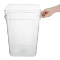 Hygiplas Polycarbonate Square Storage Container 20Ltr - Image 4