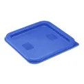 Hygiplas Square Food Storage Container Lid Blue - Image 1