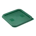 Hygiplas Square Food Storage Container Lid Green - Image 1