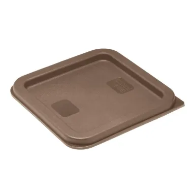 Hygiplas Square Food Storage Container Lid Brown