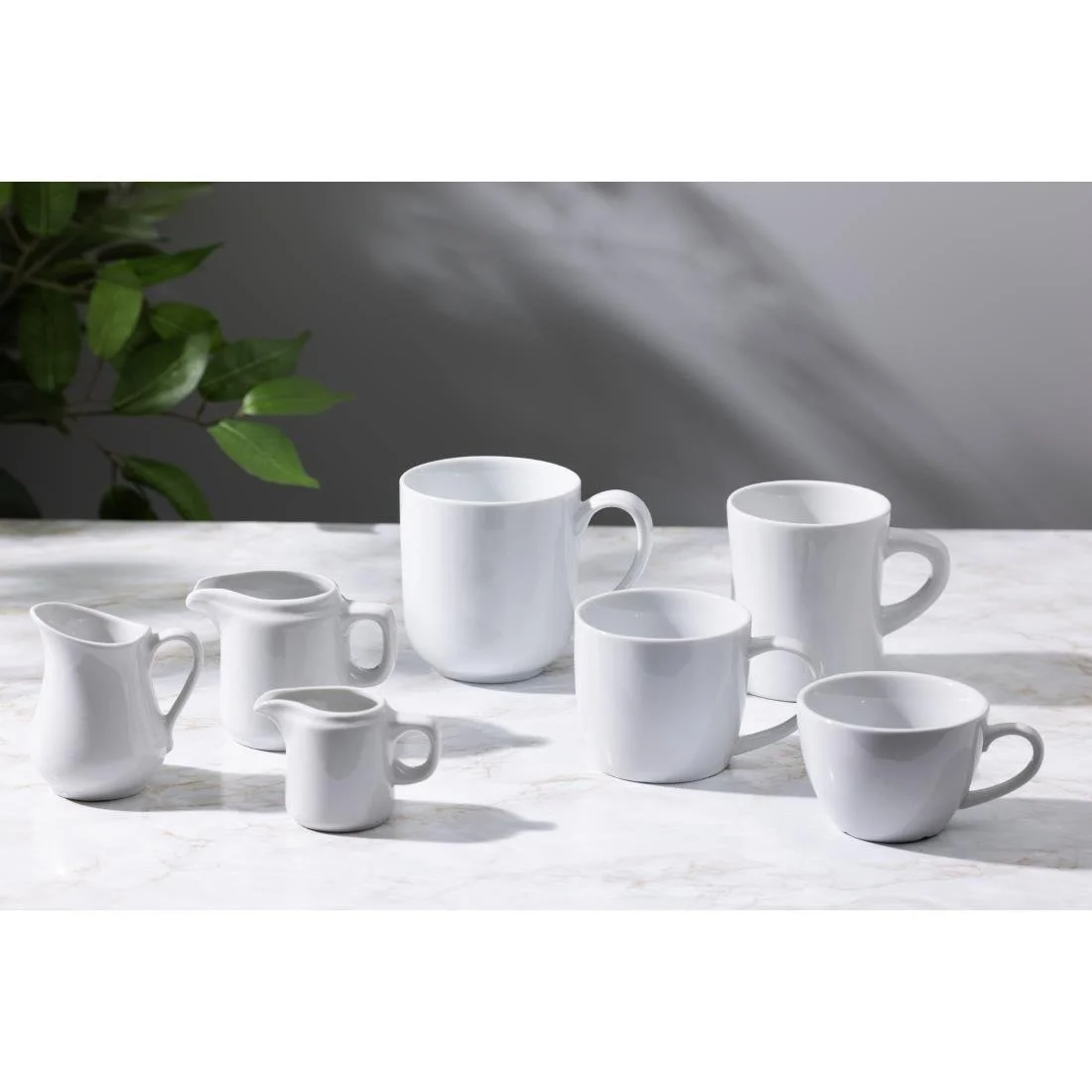 Olympia Whiteware Fine Jugs 100ml (12 Pack) - Image 5
