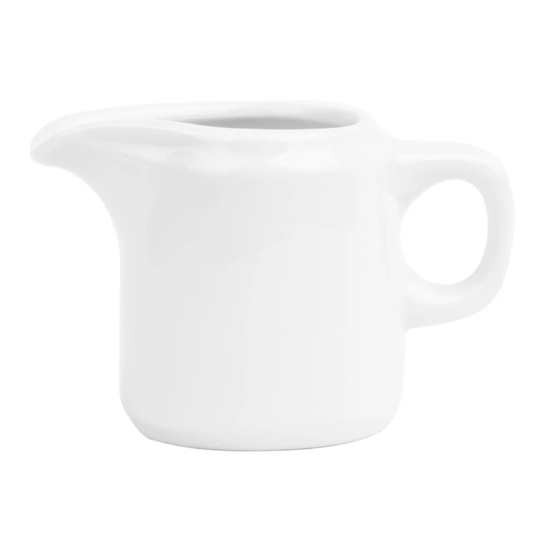 Olympia Whiteware Handled Jugs 65ml (12 Pack) - Image 2