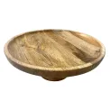Olympia Cake Stand Mango Wood 330x120mm - Image 4