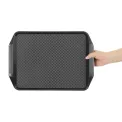 Olympia Kristallon Handled Fast Food Tray Black 435x305mm - Image 4