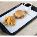 Olympia Kristallon Handled Fast Food Tray Black 435x305mm - Image 6
