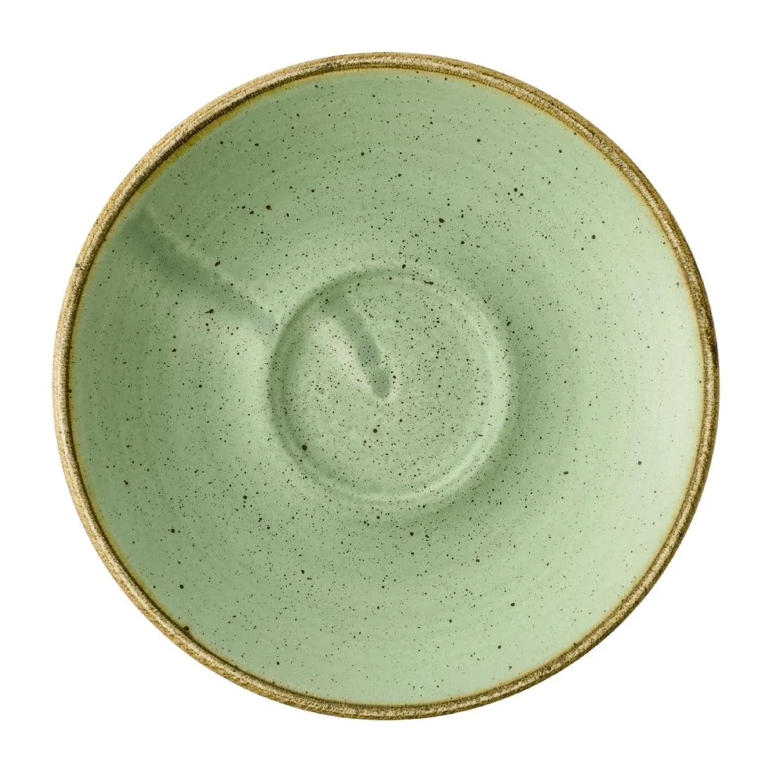 Churchill Stonecast Sage Green Cafe Espresso Saucers 155mm (12 Pack)