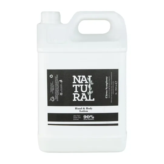 Hotel Complimentary Taylor of London 90% Natural Hand & Body Lotion 5Ltr Refill