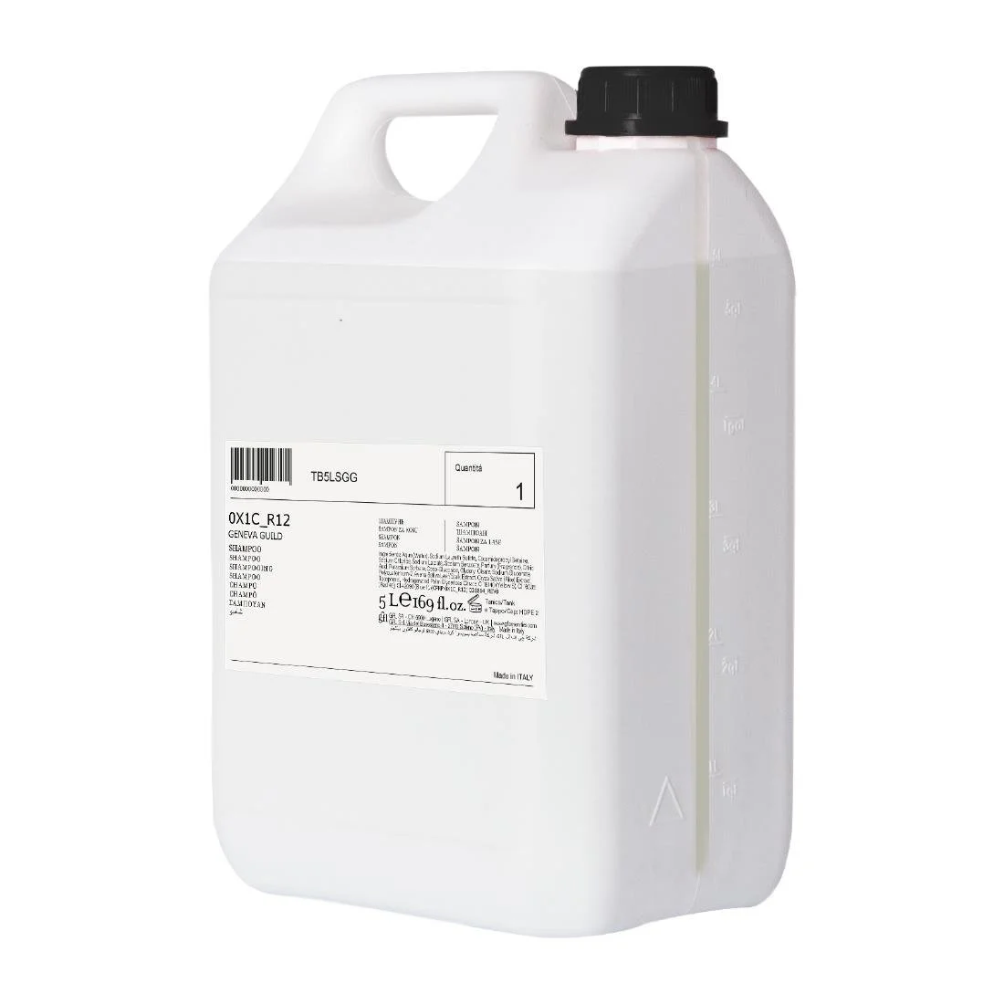 Geneva Guild Shampoo Pump Bottle 5Ltr Refill (2 Pack)