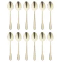 Olympia Buckingham Dessert Spoons Champagne Gold (12 Pack) - Image 3