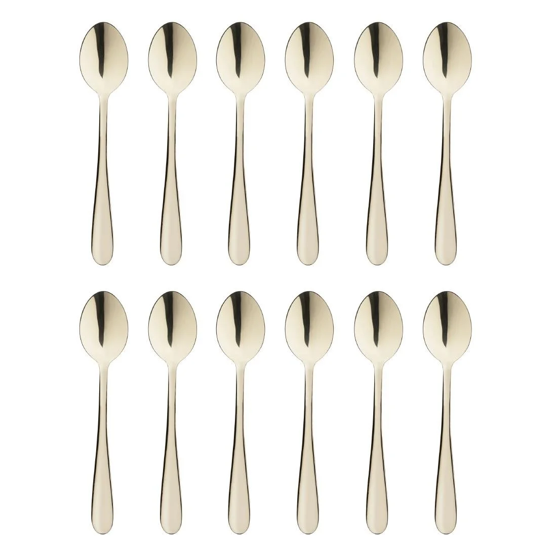Olympia Buckingham Teaspoons Champagne Gold (12 Pack) - Image 3