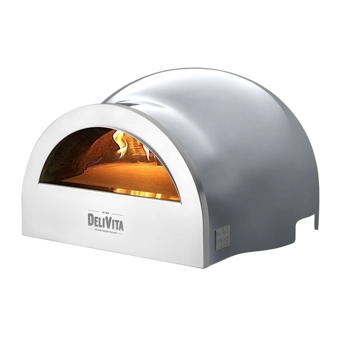 Delivita Pizza Oven Hale Grey - Image 1