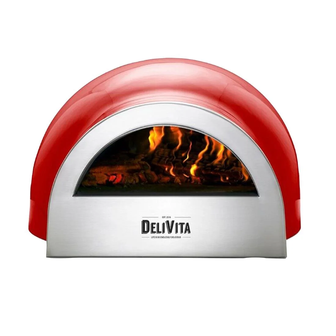 Delivita Pizza Oven Chilli Red - Image 2