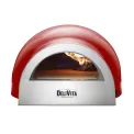 Delivita Dual Fuel Gas Pizza Oven Chilli Red - Image 3