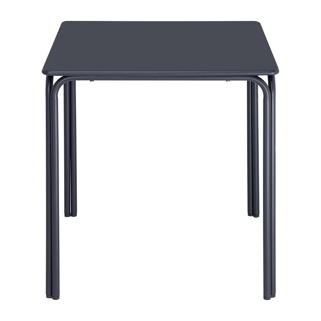 Bolero Adeline Steel Square Table 700mm Slate Blue - Image 2
