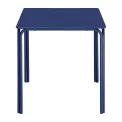 Bolero Adeline Steel Square Table 700mm Dark Navy - Image 2