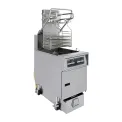 Pitco Solstice Gas Rack Fryer with SoloFilter - Image 1