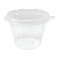 Fiesta Recyclable Portion Pots with Lids 50ml (50 Pack) - Image 1