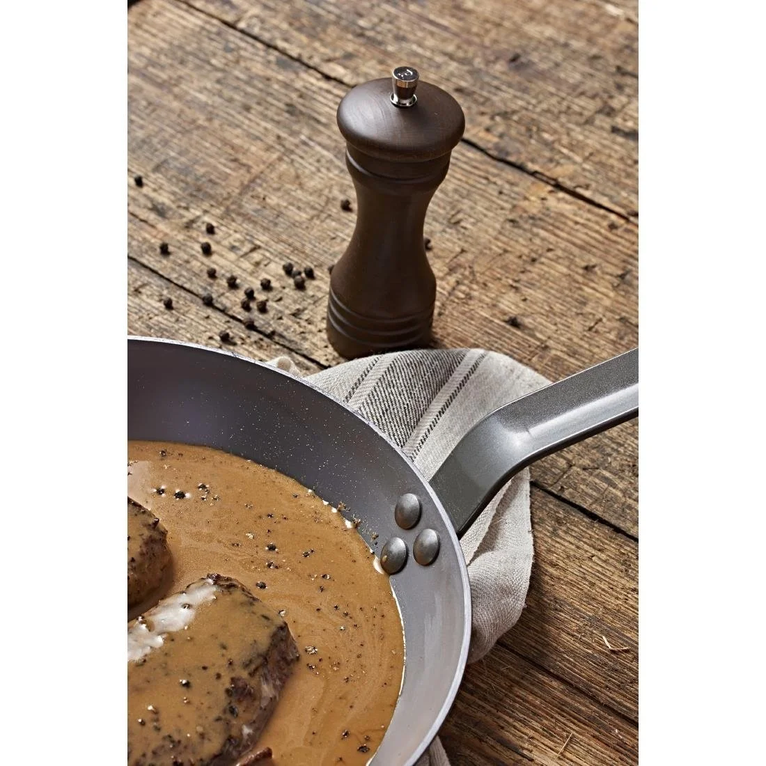 De Buyer Mineral B Element Steel Frying Pan 32cm - Image 12