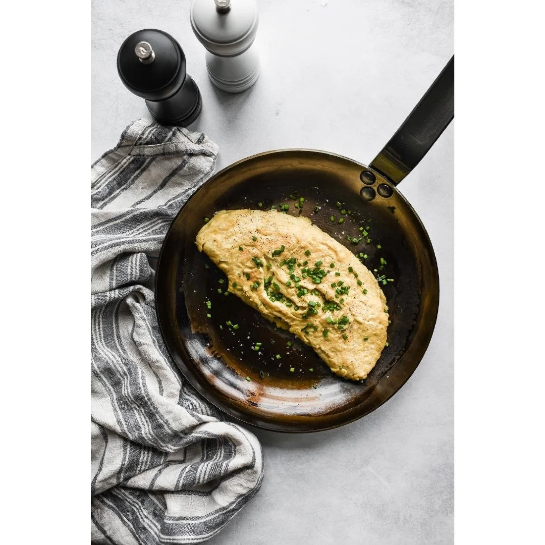 De Buyer Mineral B Omelette Frying Pan 24cm - Image 9