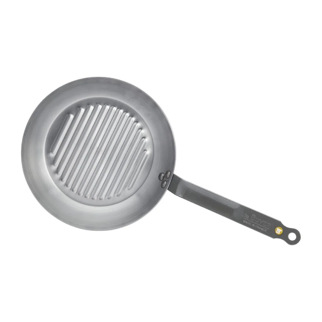 De Buyer Mineral B Round Grill Pan 26cm - Image 4