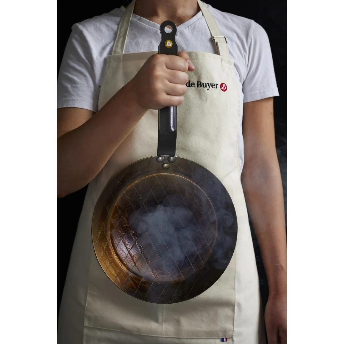 De Buyer Mineral B Steel Steak Frying Pan 24cm - Image 10