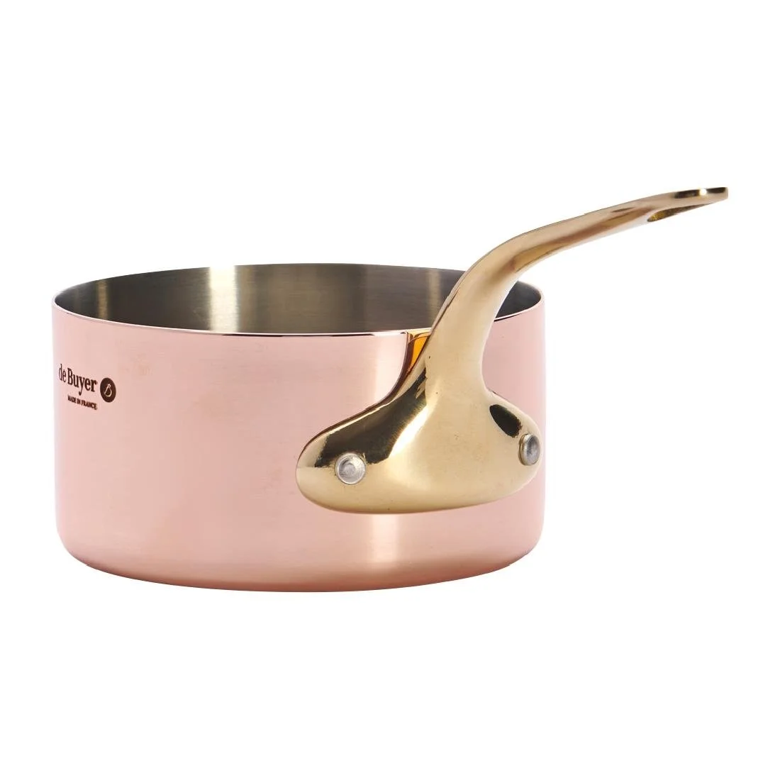 De Buyer Inocuivre Mini Saucepan with Brass Handle 10cm - Image 6