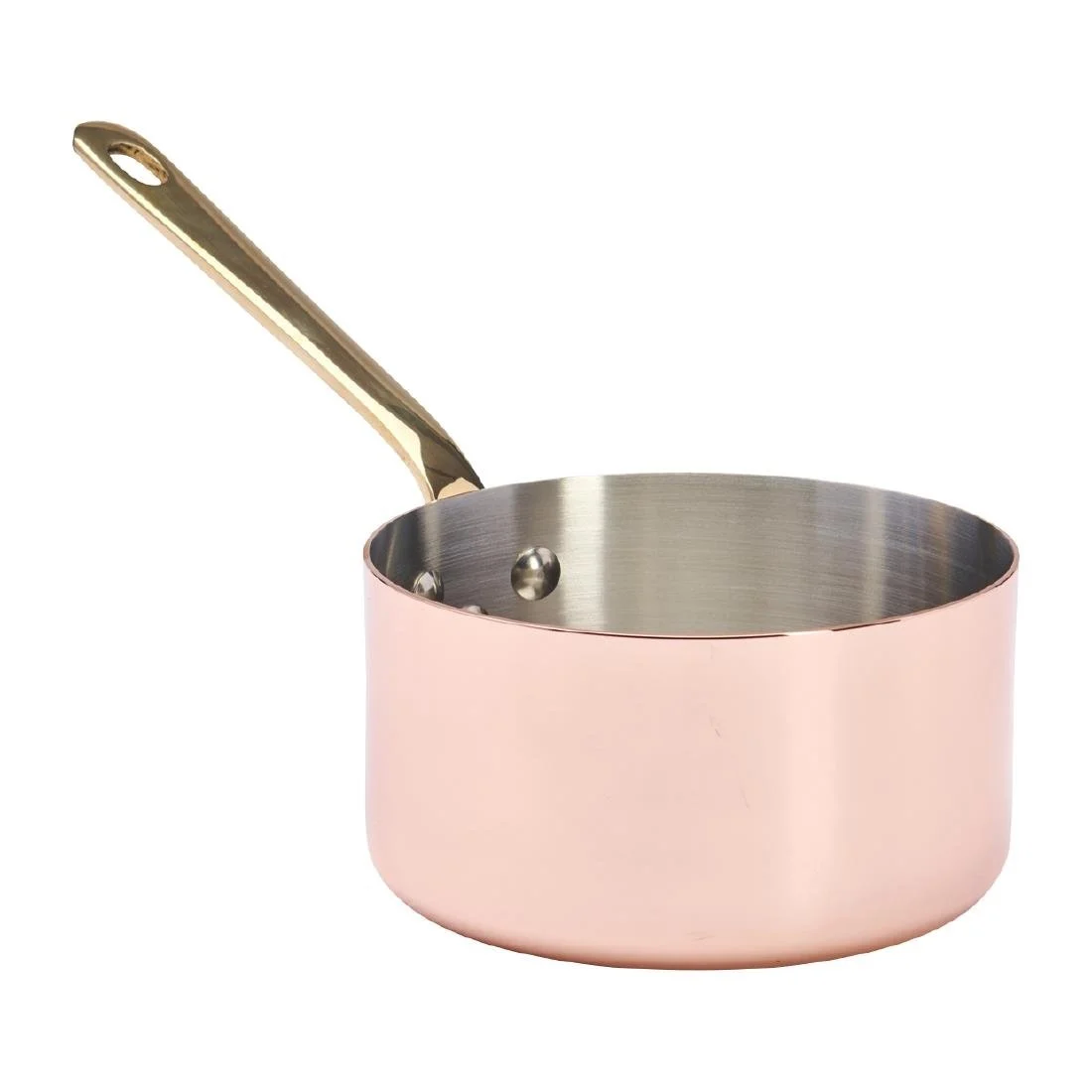 De Buyer Inocuivre Saucepan with Brass Handle 12cm - Image 2
